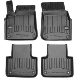 Alfombrillas de goma negras para coche VW TOUAREG III (2018-...) 3D FROGUM