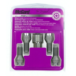 Locking wheel bolt 14x1.5x28.5mm conical (MCGARD) 27222SU