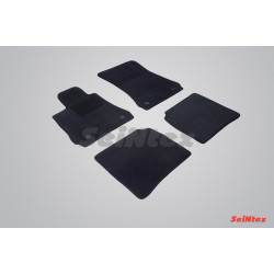 Alfombrillas textiles para coche negras SEINTEX *TFT* MB Clase S W221 (2006-2013)