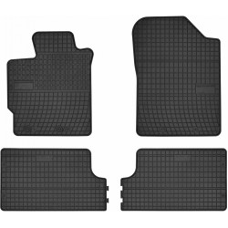 Alfombrillas de goma negras para coche TOYOTA YARIS III (2011-...) NEGRO