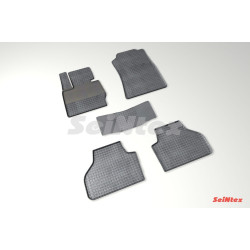 Car rubber floor mats black SEINTEX *STK* BMW 4 Coupe F32 (2013-...)