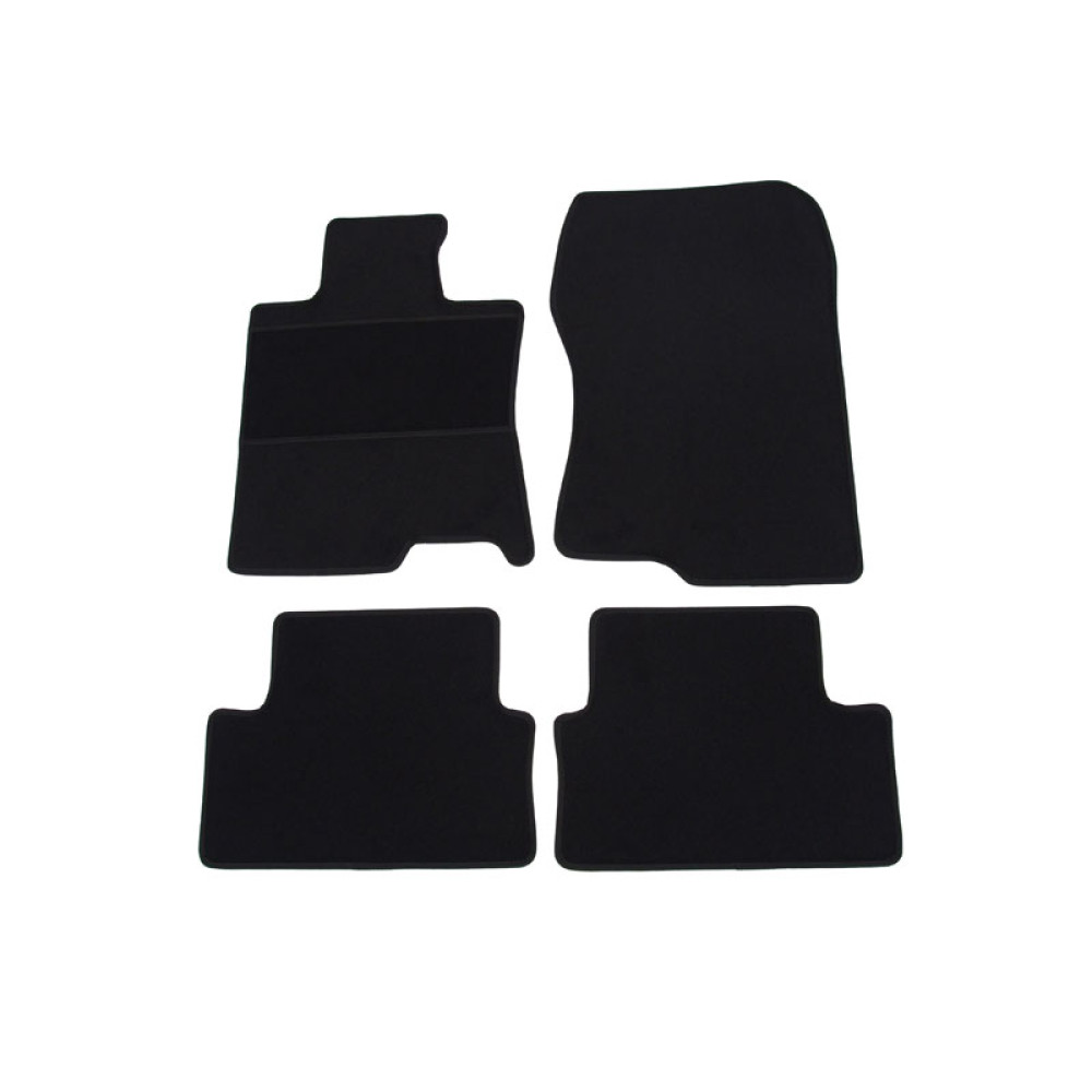 Car textile mats black HONDA ACCORD (2008-2012) ELEGANT