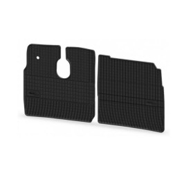 Car rubber floor mats black MAN L2000 (1994-2005) NEGRO