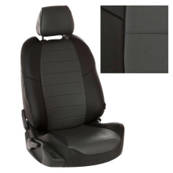 Car seat covers *ARIGON ECO-LEATHER STRIPE* NISSAN QASHQAI+2 (7s.)(2008-2014)