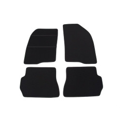 Alfombrillas textiles negras para coche FORD FIESTA (2001-2008) ELEGANT