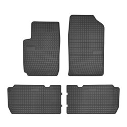 Car rubber floor mats black CITROEN XSARA PICASSO (1997-2004) NEGRO