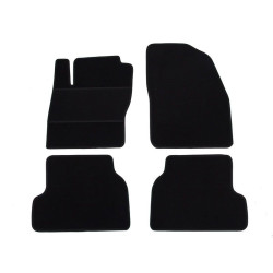 Alfombrillas textiles negras para coche FORD FOCUS II (2004-2011) ELEGANT