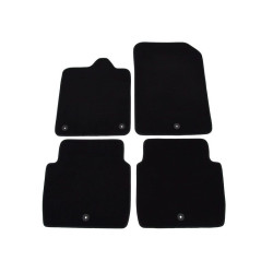 Alfombrillas textiles negras para coche RENAULT LATITUDE (2011-...) LUXUS