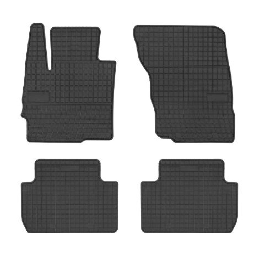 Car rubber floor mats black MITSUBISHI ECLIPSE CROSS (2017-...) NEGRO