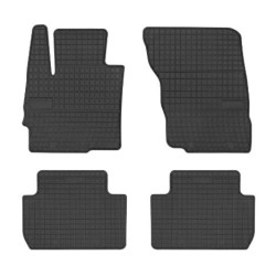 Alfombrillas de goma para coche negras MITSUBISHI ECLIPSE CROSS (2017-...) NEGRO
