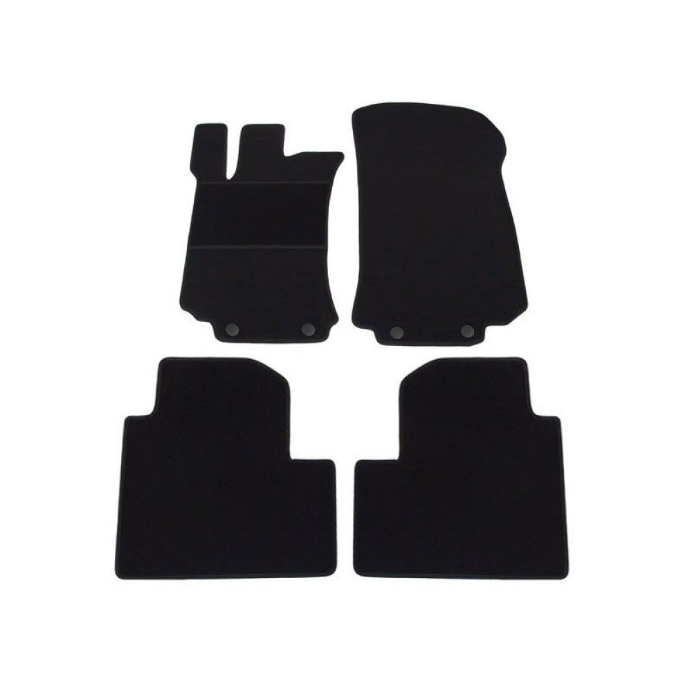 Car textile mats black MB R-class W251 (2006-...) ELEGANT