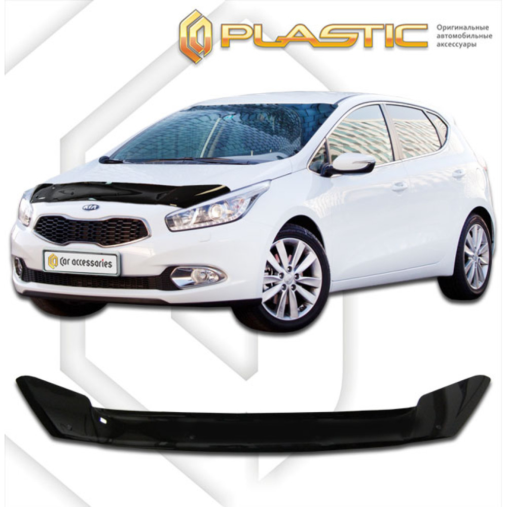 Deflector de capó KIA CEED II (2012-...) CA-PLASTIC
