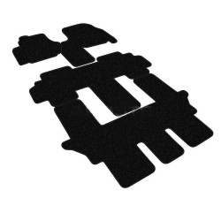 Alfombrillas textiles negras para coche CITROEN C8 (7s.) (2002-2014) ECONÓMICAS