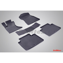 Car rubber floor mats black SEINTEX *STK* LEXUS GS AWD (2005-2011)