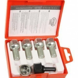 Locking wheel nut 12x1.5x24mm spherical (HEYNER) 855-L2