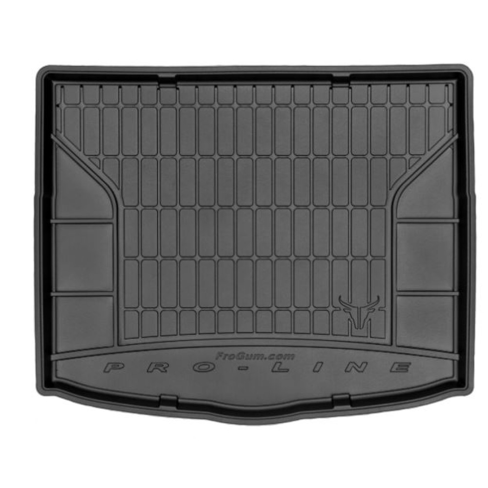 Car rubber trunk mat SKODA FABIA III HB (2014-...) FROGUM