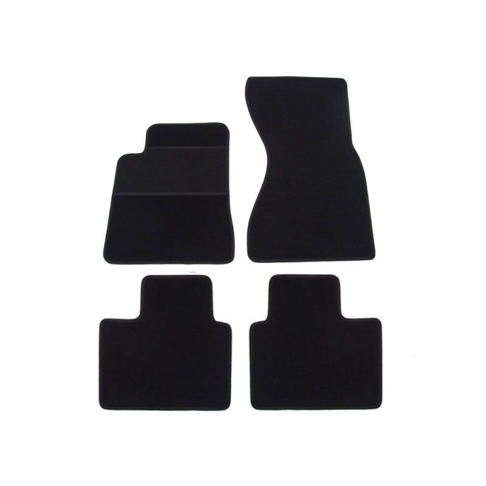 Car textile mats black AUDI A8 (1994-2002) ELEGANT