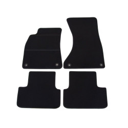 Alfombrillas textiles negras para coche AUDI A5 Sportback (2009-...) ELEGANT