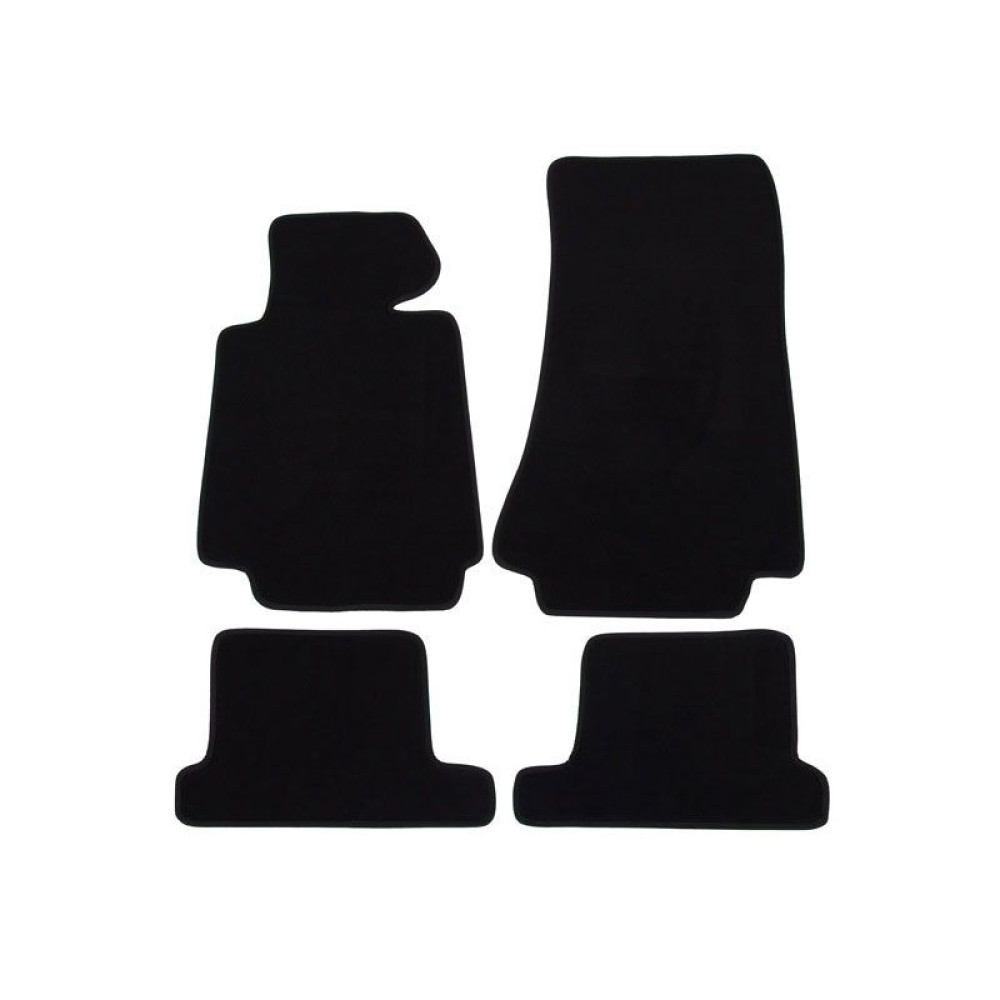 Car textile mats black BMW 8 E31 Coupe (1989-1999) LUXUS