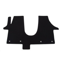 Alfombrillas textiles negras para coche VW T5 (2003-2015) LUXUS