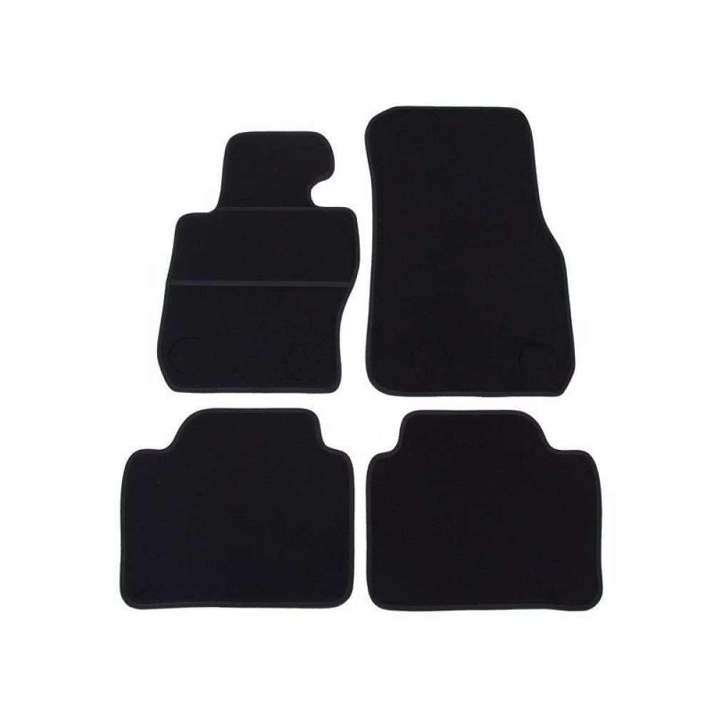 Car textile mats black BMW 3 F30 xDrive (2013-...) ELEGANT