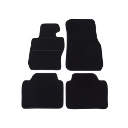 Alfombrillas textiles negras para coche BMW 3 F30 xDrive (2013-...) ELEGANT