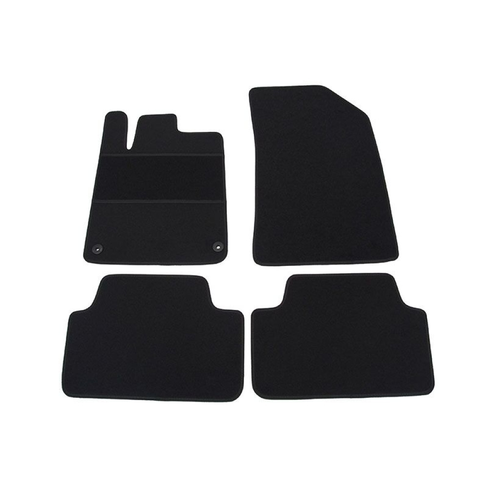 Car textile mats black CITROEN C5 (2001-2008) ELEGANT