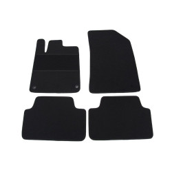 Alfombrillas textiles negras para coche CITROEN C5 (2001-2008) ELEGANT