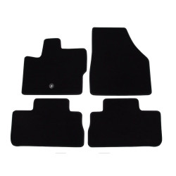 Alfombrillas textiles negras para coche LAND ROVER FREELANDER II (2006-...) LUXUS