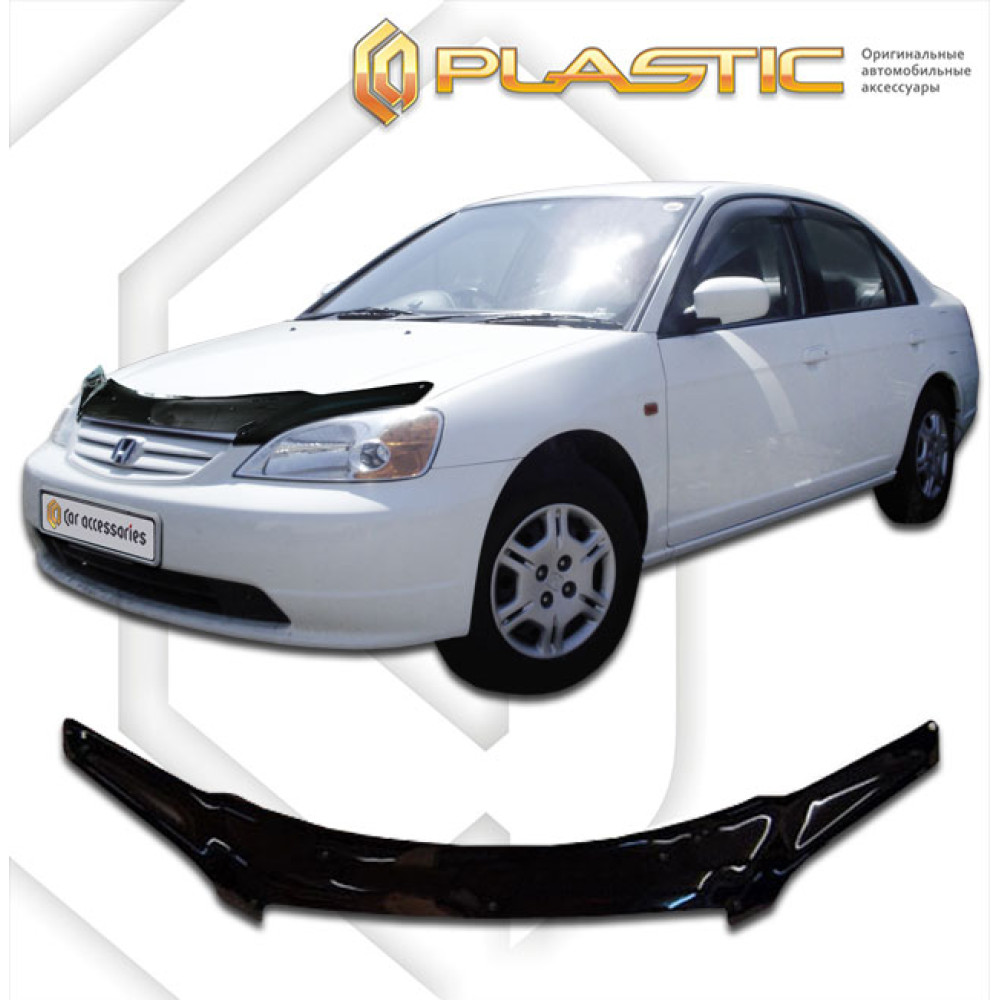 Hood deflector HONDA CIVIC Sedan (2001-2003) CA-PLASTIC