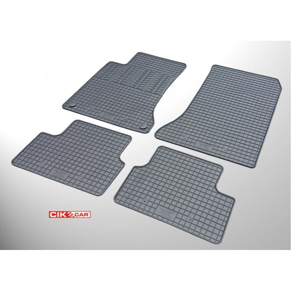 Car rubber floor mats black MB CLA-class II (2019-...) C-CAR