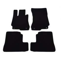 Alfombrillas textiles negras para coche MB Clase S W221 (2006-2012) LUXUS