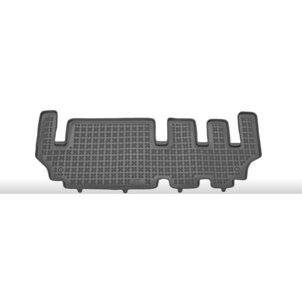 Car rubber floor mats black FORD TOURNEO CUSTOM 3rd row  (2012-2018) 200629