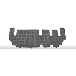 Car rubber floor mats black FORD TOURNEO CUSTOM 3rd row  (2012-2018) 200629