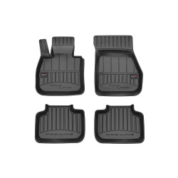 Alfombrillas de goma negras para coche BMW X2 F39 (2017-...) 3D FROGUM