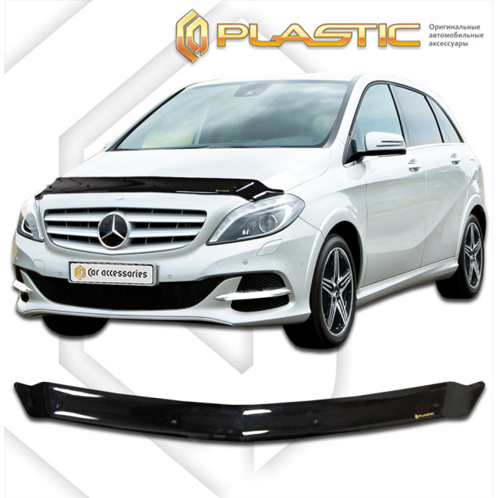 Hood deflector MB B-class W246 (2011-...) CA-PLASTIC