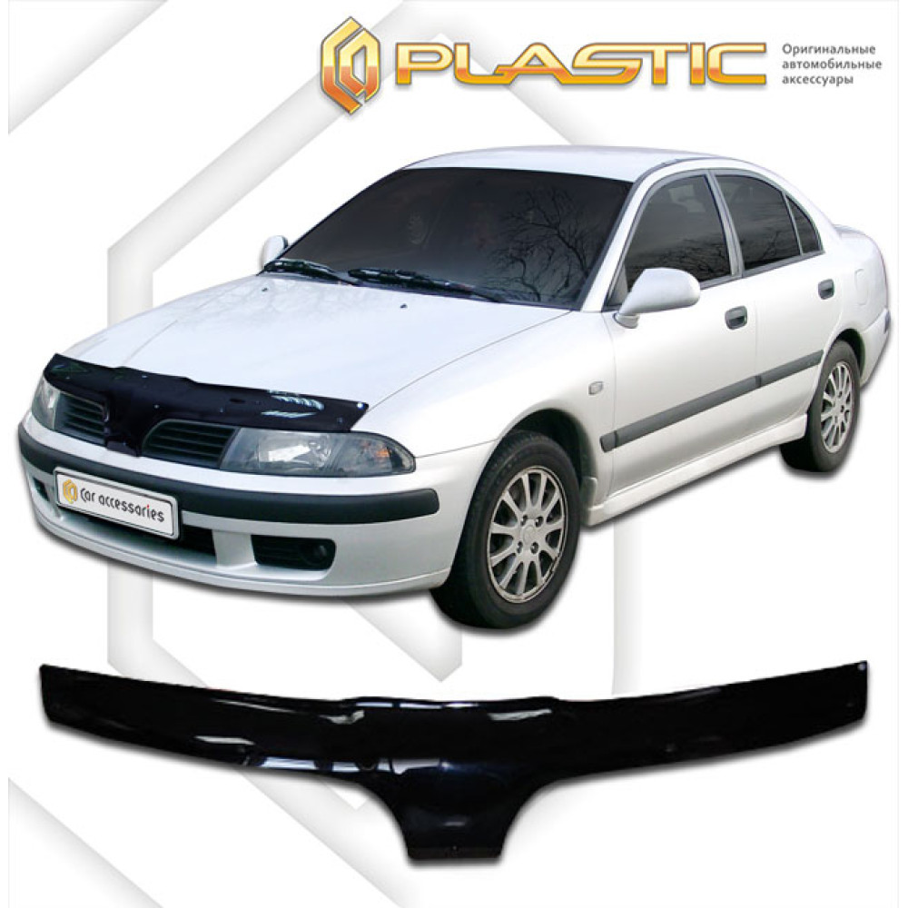 Hood deflector black MITSUBISHI CARISMA (1995-2004) CA-PLASTIC