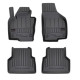 Car rubber floor mats black VW TIGUAN I (2008-2016) 3D FROGUM