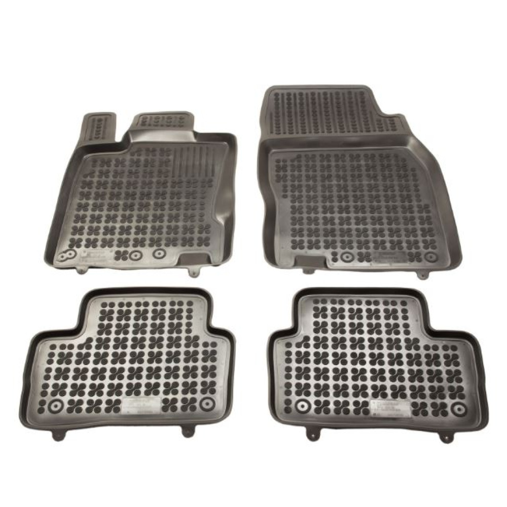 Car rubber floor mats black RENAULT KADJAR (2015-...) 201921