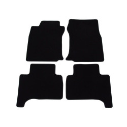 Alfombrillas textiles negras para coche TOYOTA LANDCRUISER 120 (2003-2009) LUXUS