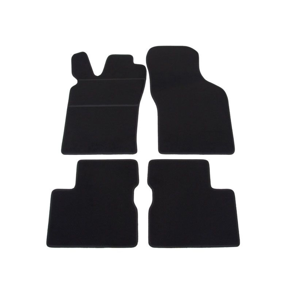 Car textile mats black OPEL CALIBRA (1989-1997) ELEGANT