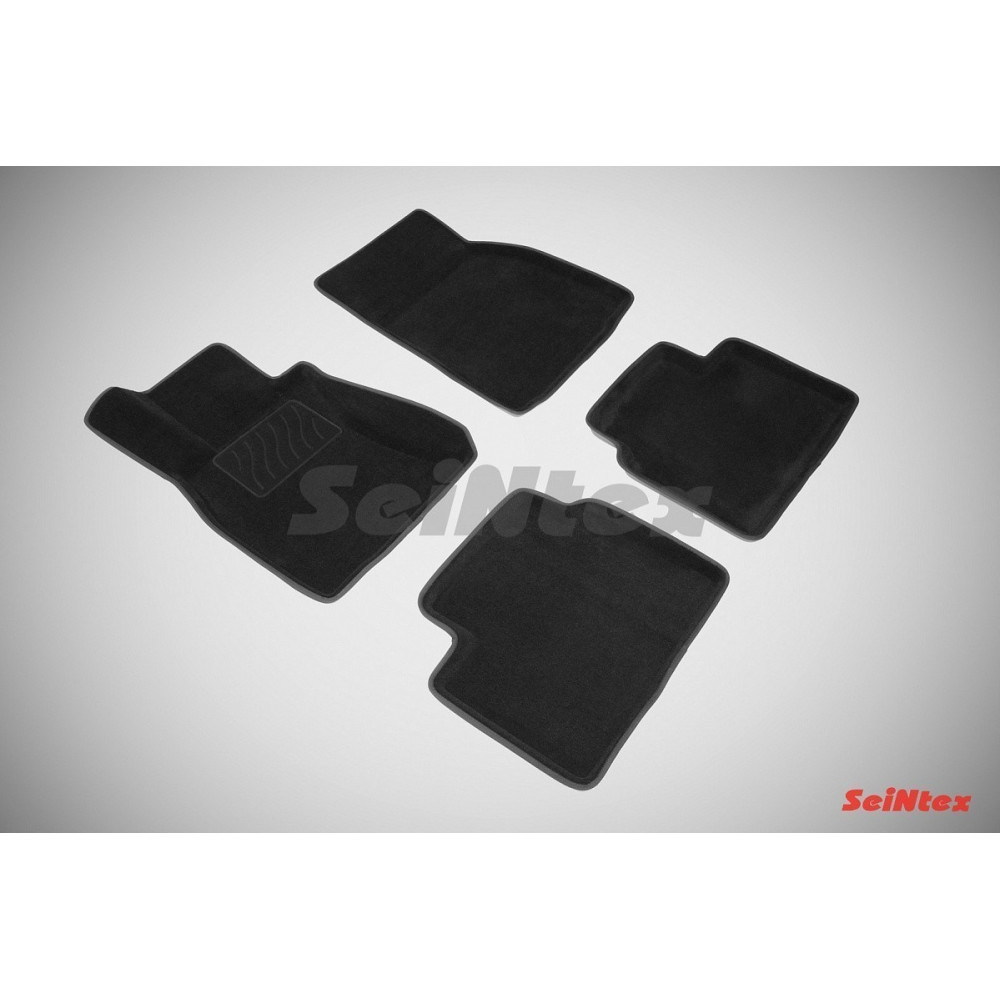Car textile mats black 3D SEINTEX LEXUS LS (2006-2017)