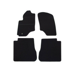 Alfombrillas textiles negras para coche MITSUBISHI OUTLANDER (2002-2007) ELEGANT