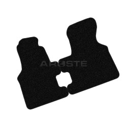 Car textile mats black VOLKSWAGEN T4 (3s.)(1990-2003) ECONOMIC