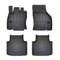 Alfombrillas de goma negras para coche VW PASSAT B8 (2015-...) 3D FROGUM
