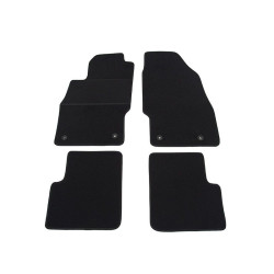 Alfombrillas textiles negras para coche OPEL CORSA D (2006-11/2014) ELEGANT
