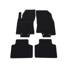 Alfombrillas textiles negras para coche NISSAN X-TRAIL (2014-...) ELEGANT