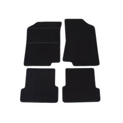 Car textile mats black VW JETTA (1983-1991) ELEGANT