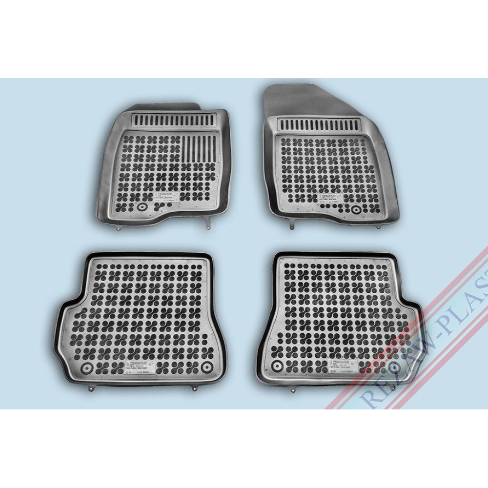 Car rubber floor mats black FORD FUSION (2002-2005) 200611