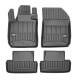Car rubber floor mats black PEUGEOT 308 II HB (2013-...) 3D FROGUM